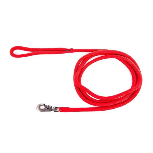 Laisse ronde rouge 1,3x100 cm