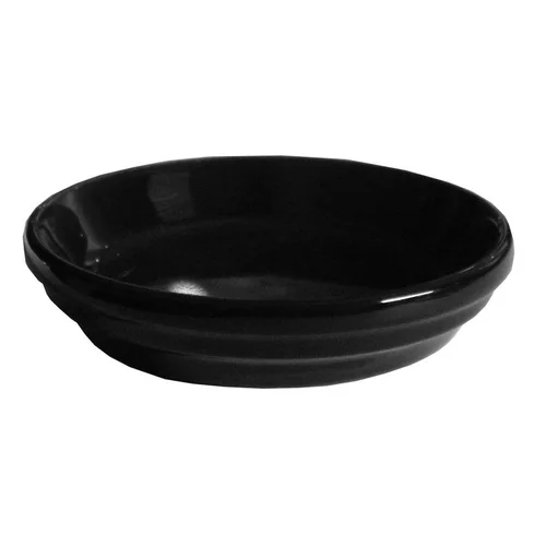 Soucoupe pot horticole noir Ø 10 x H2 cm