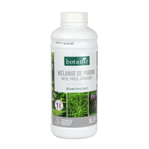 Mélange de purins ortie, prêle, consoude en bouteille botanic® - 1 L