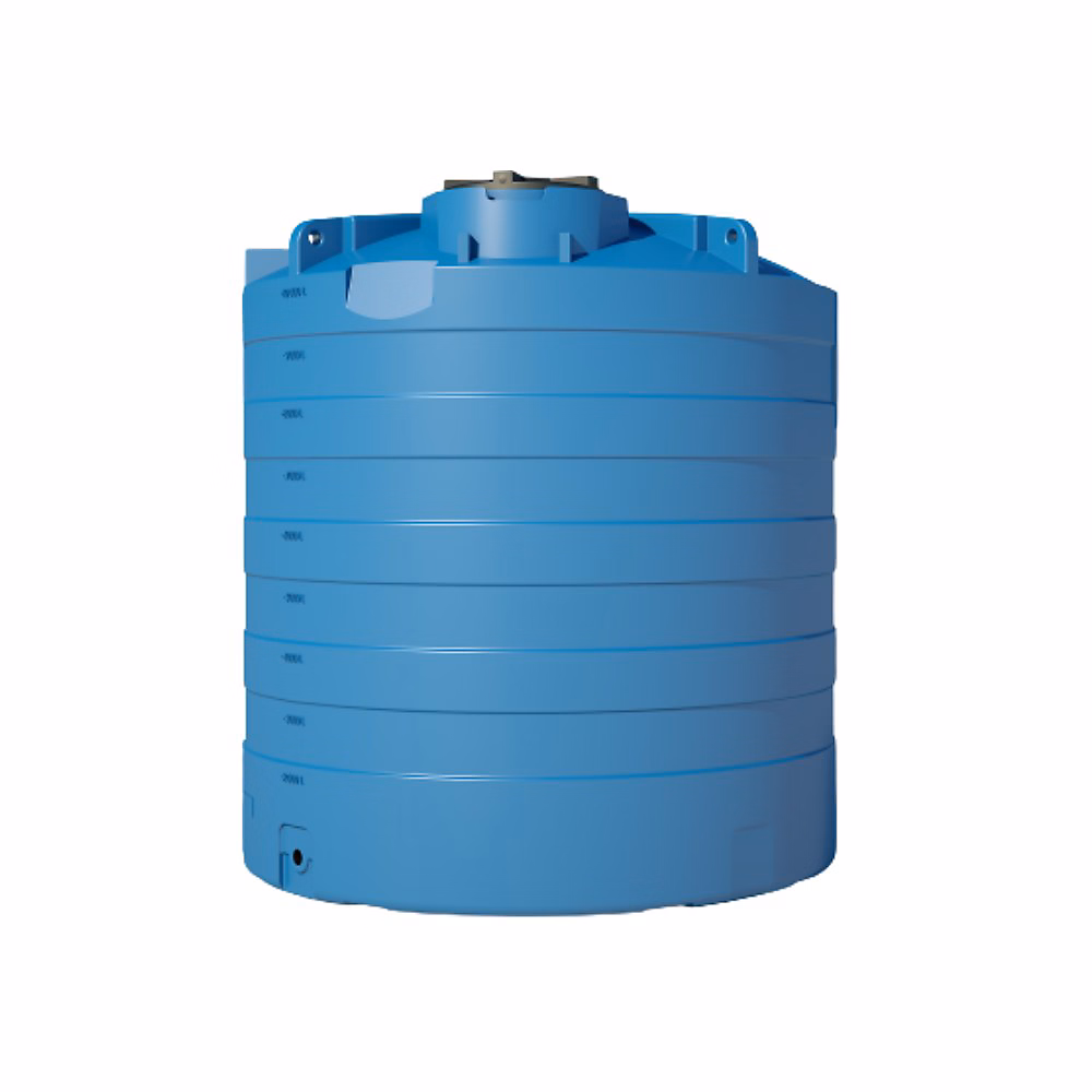 Traitement et évacuation des eaux – Cuve aérienne 10 000 L bleue EMP ROTOMOULAGE