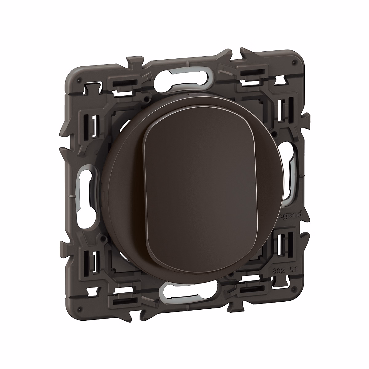 Interrupteur poussoir Legrand Céliane noir 6A – Réf. BYVSUZQEI8056809223
