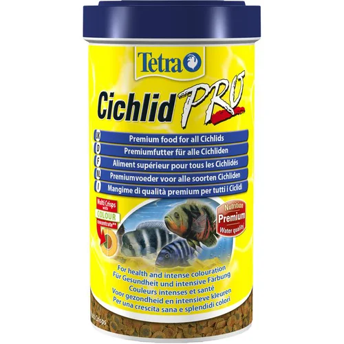 Crisps pour cichlidés enrichis en vitamines - TETRA Cichlid - Contenance 500ml