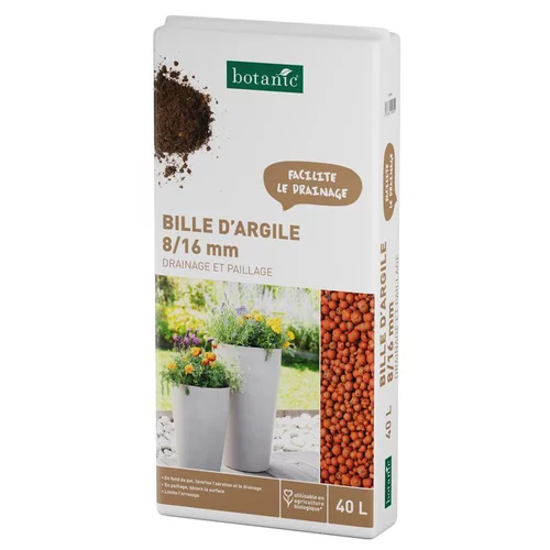 Billes d'argile 8/16 mm botanic® - 40 L