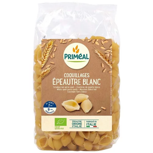 Coquillages epeautre blanc 500 g PRIMEAL