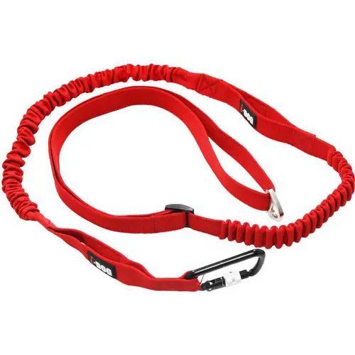 Longe de traction pour chien coloris rouge I-Dog Confort Trek