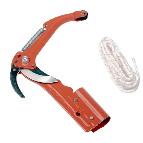 Échenilloir professionnel orange en acier trempé