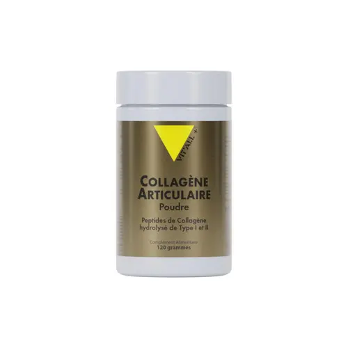 Complément alimentaire bio en poudre Vit’All+ Collagène articulaire -120 g