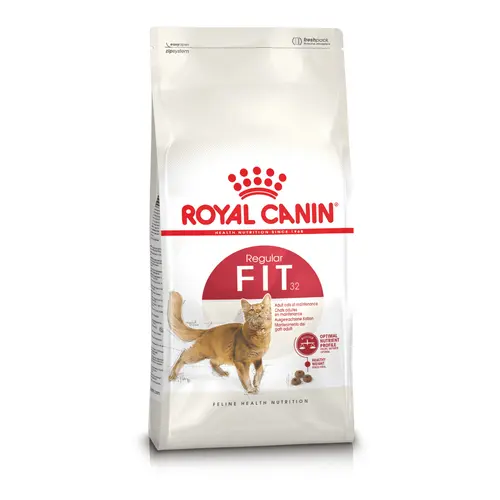 Croquettes pour chat adulte avec une activité modérée et accès à l’extérieur Royal Canin Fit 32 - 4 kg
