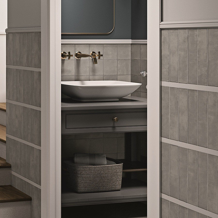 carrelage effet zellige 11 | 5x23 – 2 cm HORIZON GREY