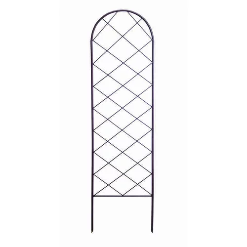 Treillis classic en métal, coloris rouille, 42 x 150 cm