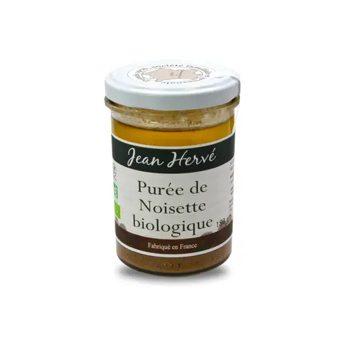 Purée de noisette bio Jean Hervé - 180 g