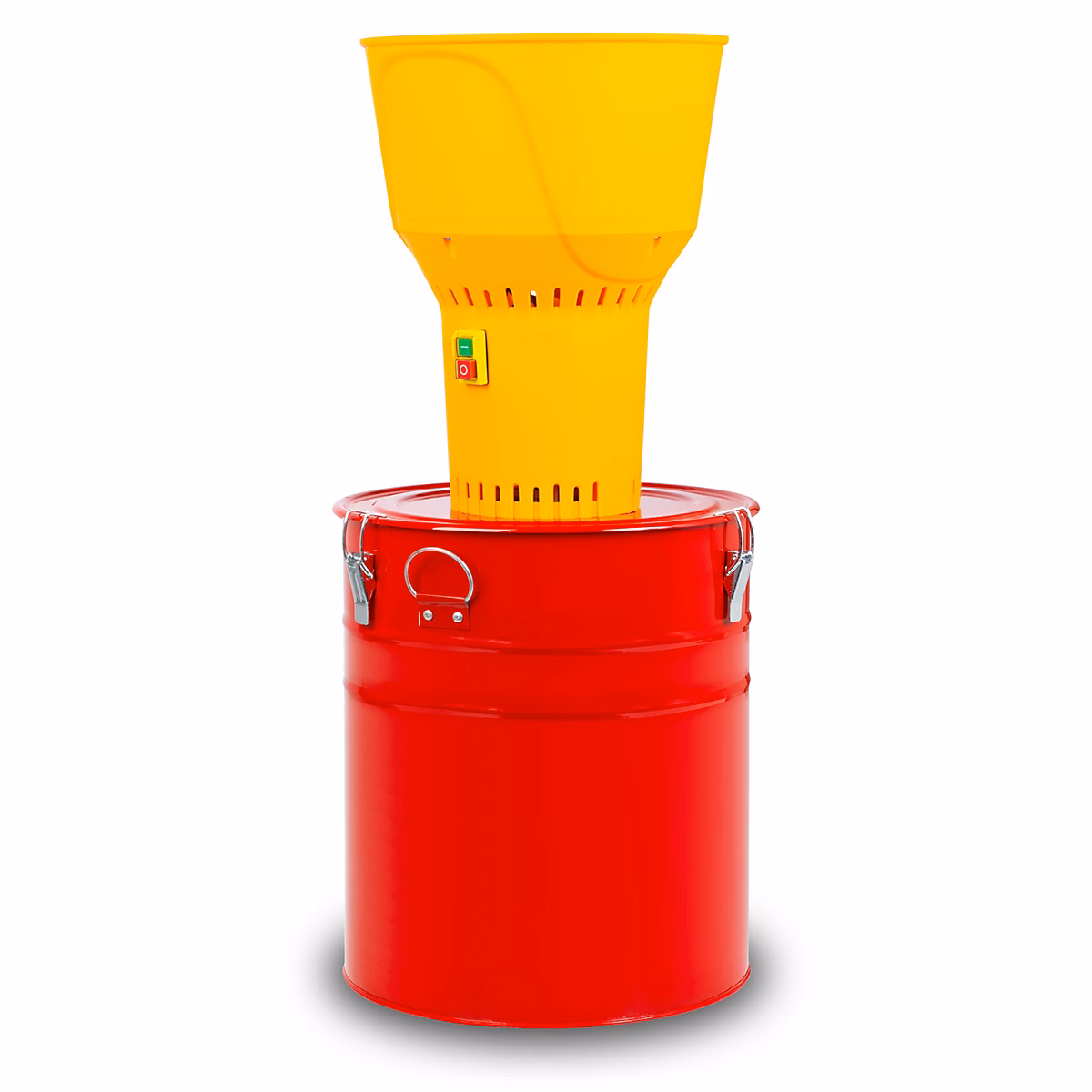 EBERTH Moulin à céréales électrique avec Moteur Puissant de 1100 watts et Seau de 52 litres | débit de 300 kg/h – Broyeur