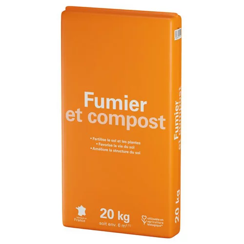 Fumier et compost vert - 20 kg