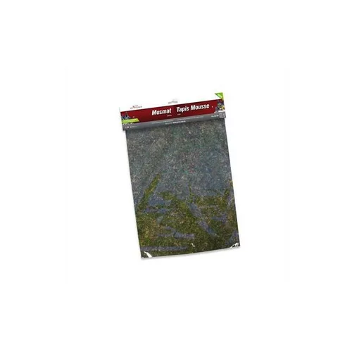 Tapis de mousse vert pour village de Noël 70 x 50 cm