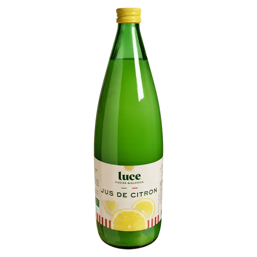 Jus de citron bio bouteille Luce - 1 L