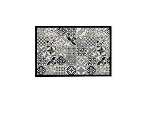 Tapis absorbant imprimé Sweetsol Venise gris - 60 x 40 cm