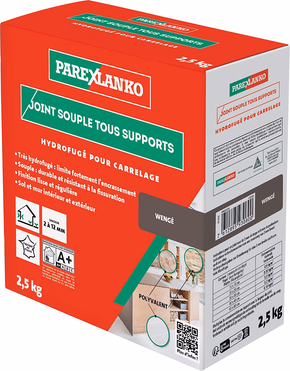 Joint souple tous supports wengé Parexlanko 2 – 5 kg