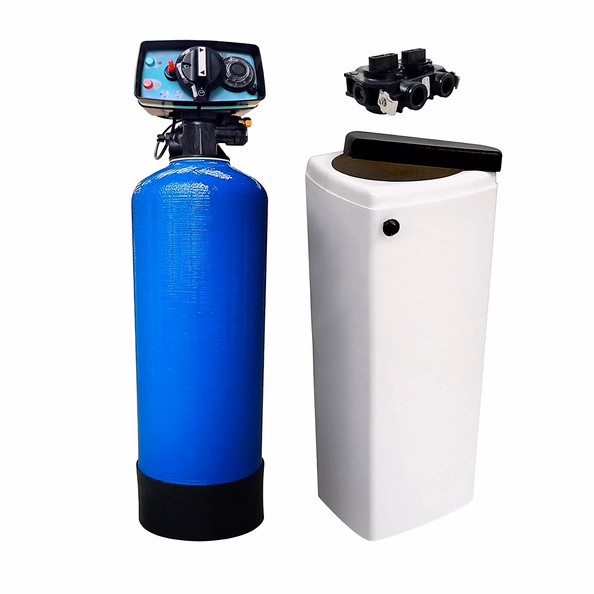 Adoucisseur d'eau et filtre anti-calcaire – Adoucisseur D'eau Bi Bloc 16l Fleck 5600 Volumétrique Mécanique