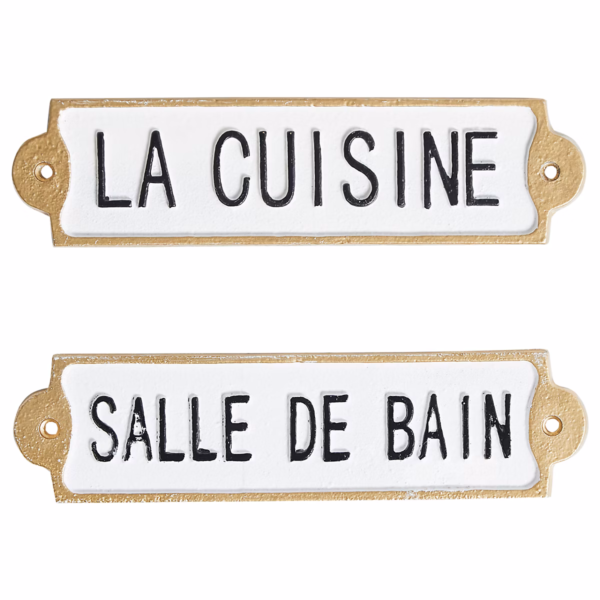Décoration murale ISERE 6 cm Blanc – Réf. LZQQNGLLK1024161250