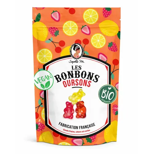 Bonbons oursons bio Sophie M - 80 g