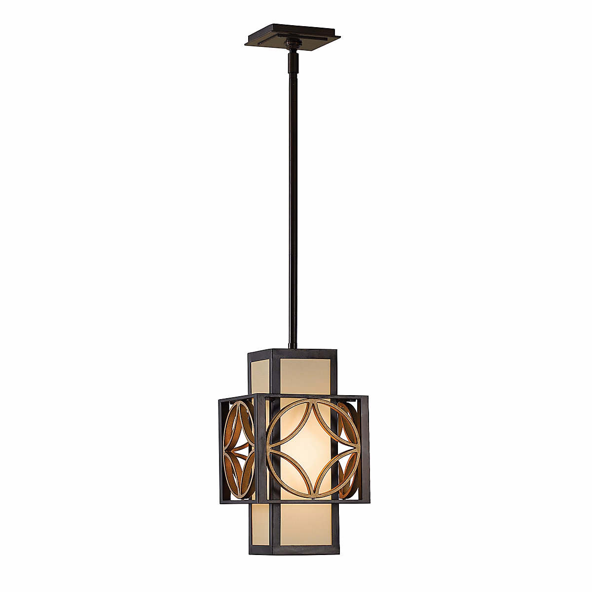 Elstead Remy – Plafonnier à 1 Lumière Or | Bronze | E27