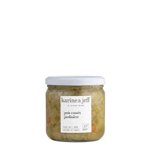 Jardinière de pois cassés bio 360 g