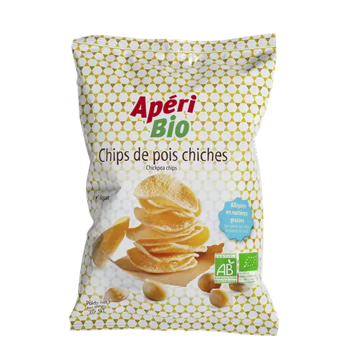 Chips de pois chiches bio Apéri Bio - 75 g