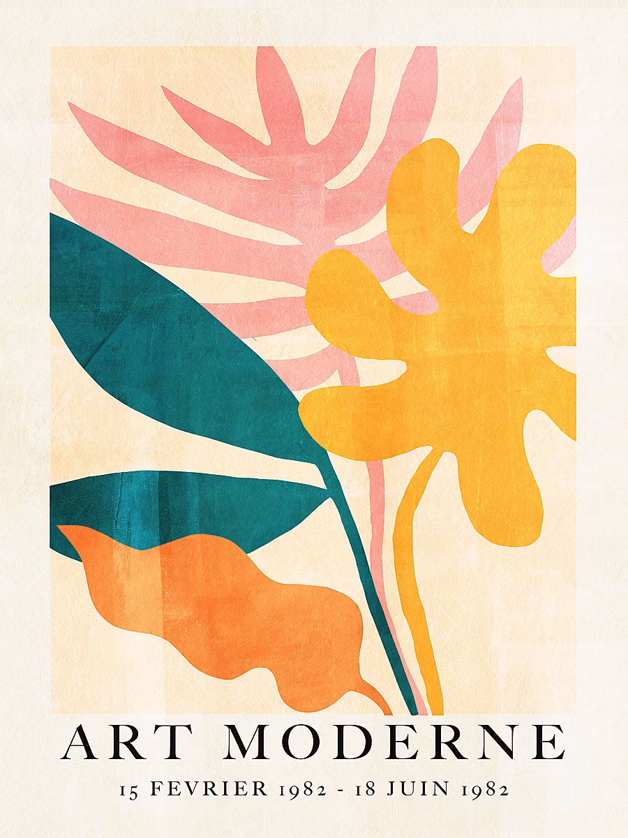Décoration murale et accessoires déco – Affiche art moderne Dada Art l.30 x H.40 cm
