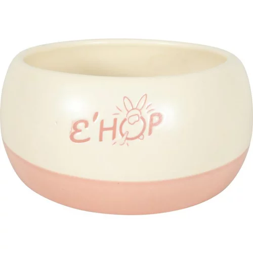 Écuelle pour petit mammifère en céramique coloris rose Zolux Ehop – 200 ml