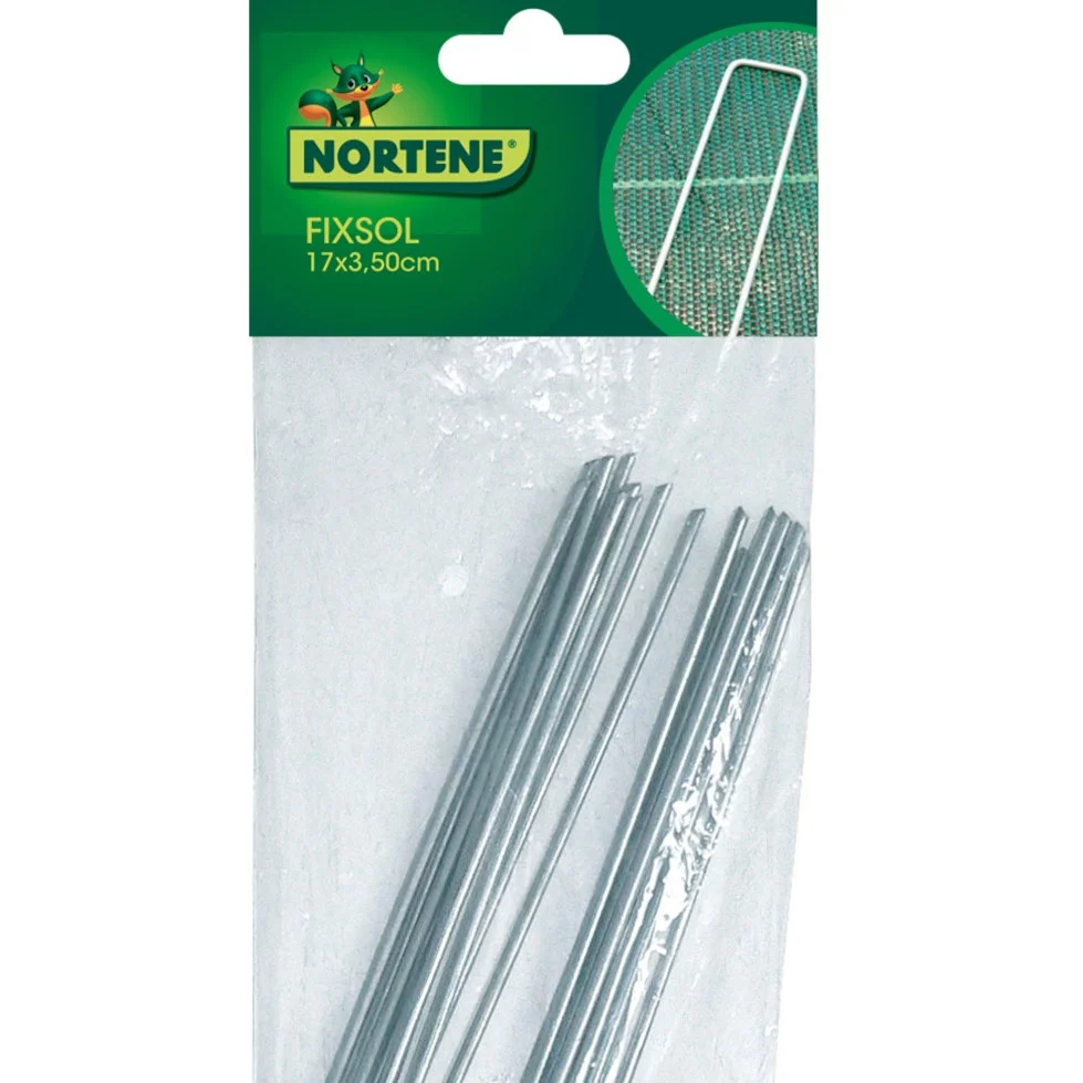 10 Agrafes métalliques Fixsol