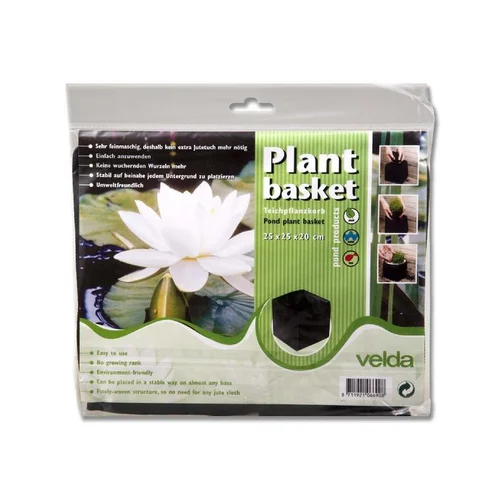 Sac de plantation bassin, résistant et pratique, VELDA - modèle Plant Basket - 25x25x20cm