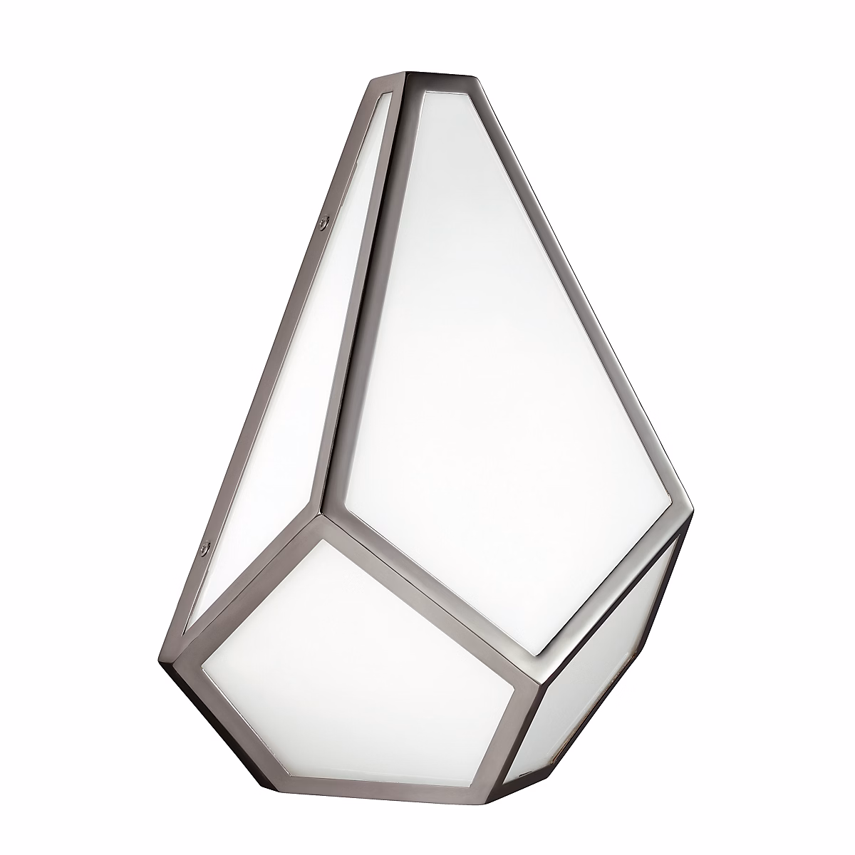 Elstead Diamond – Applique murale d'intérieur à 1 ampoule, nickel poli, E27