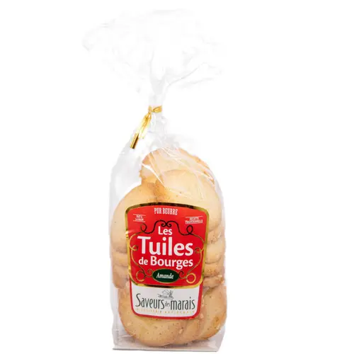 Les tuiles de Bourges amande Saveurs des marais - 150 g