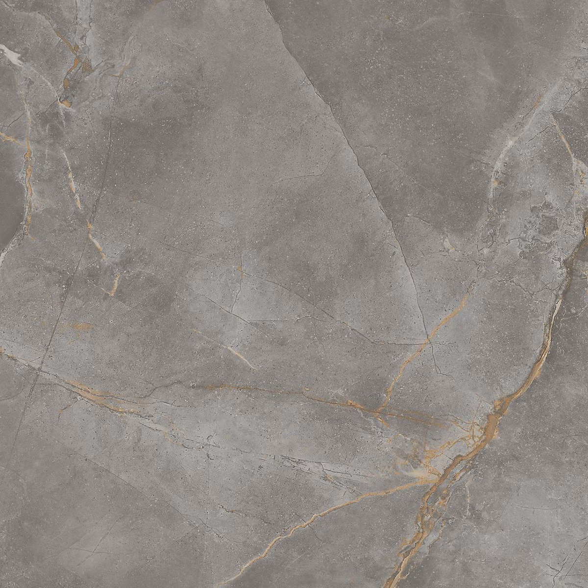 Carrelage effet Marbre Gris Titan 60 × 60 × 0 – 9 cm Brillant Montira, Sol et mur intérieur (vendu par carton de 1,08 m²), RO'MA CARRE