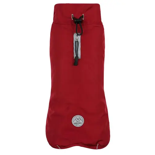Imperméable pour chien rouge polyester Basic Wouapy – Taille M