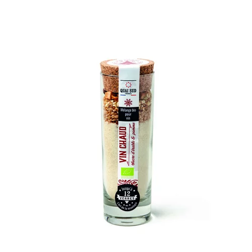 Mélange pour vin chaud bio au sucre d'érable et pomme 140 g