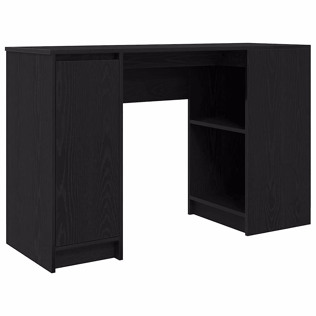 Bureau chêne noir 120 × 42 × 76 cm bois d'ingénierie vidaXL