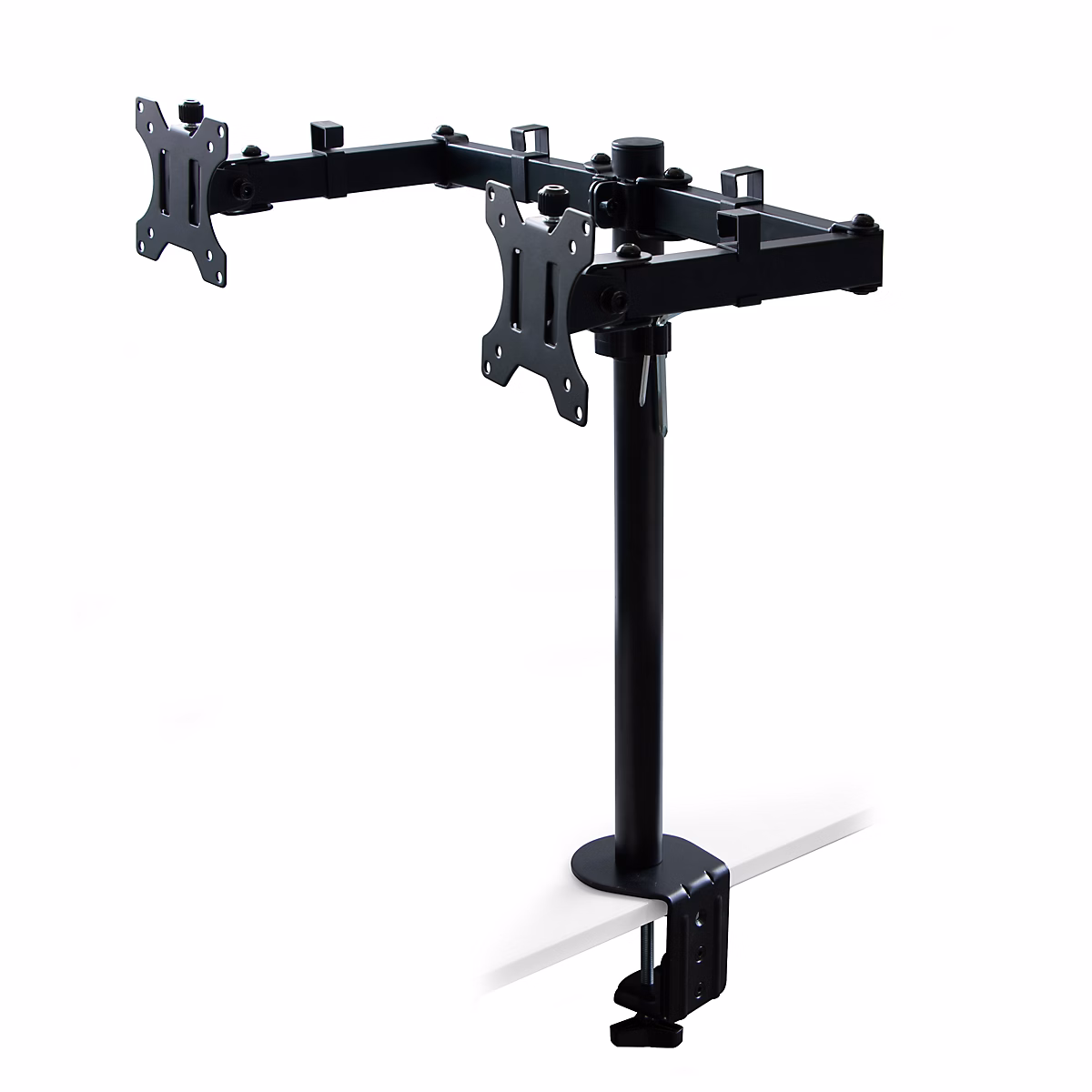 Emuca Support ecran double 360 degres acier noir – Réf. XBTAHBKAT4472093325