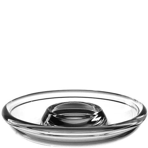 Coquetier en verre transparent Ciao - Ø 12 x H 2 cm