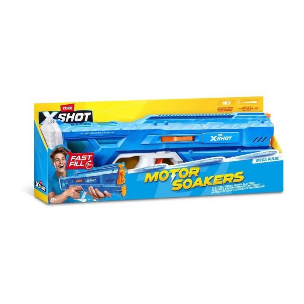 ZURU Pistolet a eau motorisé – 9 m 1,1 L