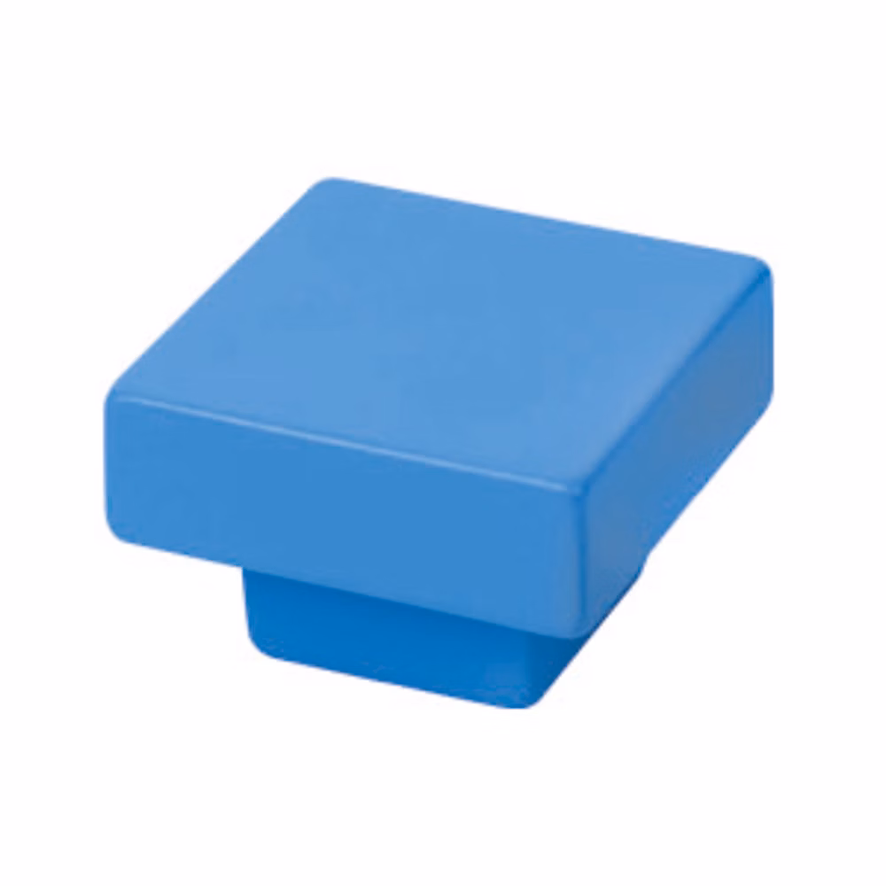 Bouton de meuble abs diamètre 30 × 30 mm peint bleu lot de 36 piéces
