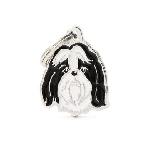 Médaille friends pour shih tsu en métal
