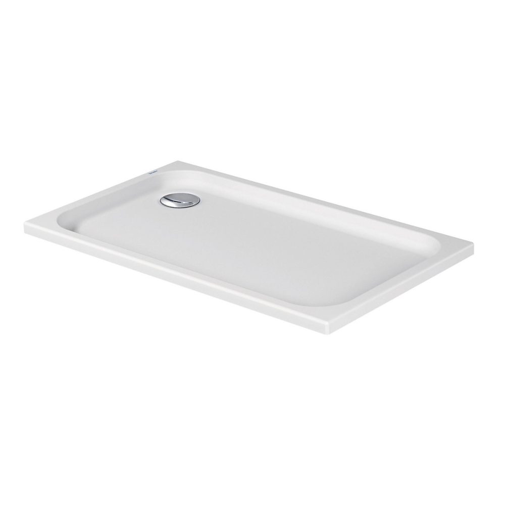 Duravit Receveur de douche D – code 1200 × 700 mm, Acrylique Blanc