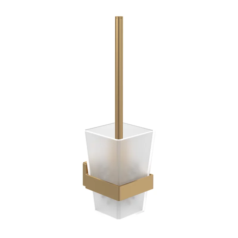 Ensemble brosse WC VILLEROY ET BOCH Elements – Striking Or Brossé