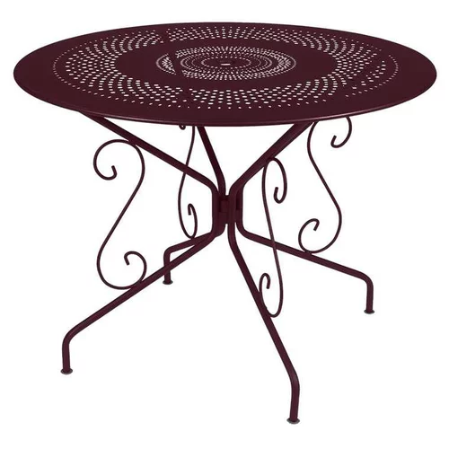 Table Montmartre ronde en acier Fermob - Ø 96 x 74 cm