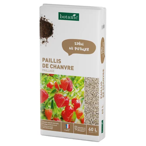 Paillis de chanvre botanic® - 60 L