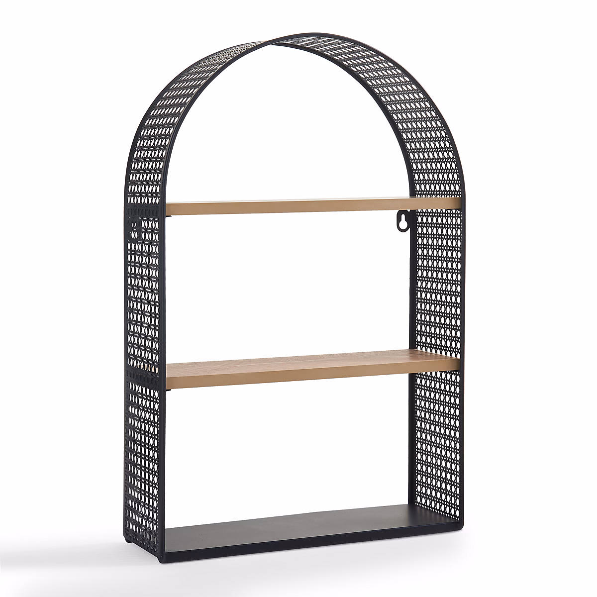 Étagère murale Jäller 53 × 35 × 14 cm noir en.casa