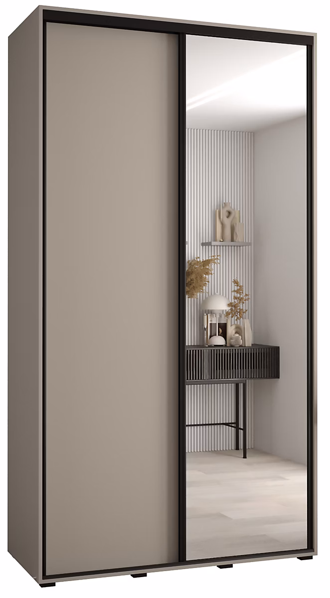 Armoire Dakota 3 a portes coulissantes 140/60/235 – 2 portes