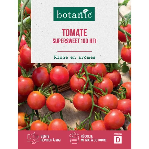 Graines de tomate supersweet 100 HF1 botanic® - graines à semer