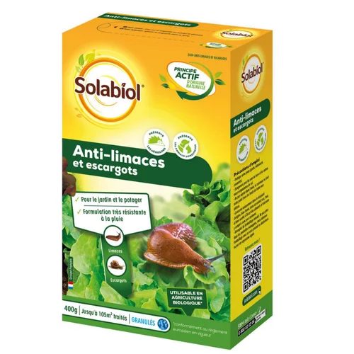 Anti-limaces et escargots Solabiol - 400 g